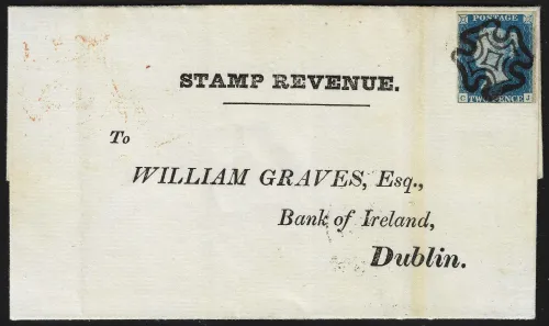 SG.5 2d Blue Plate 1 (CJ) with Black Wicklow MX