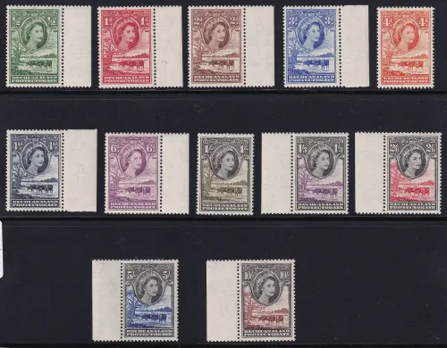 QEII Bechuanaland SG.143/153 (VLH) SG Cat £100+