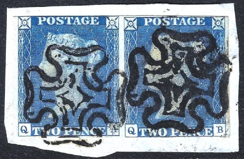 SG.5 2d Blue Plate 1 (QA, QB)