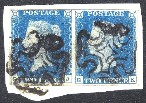 SG.5 2d Blue Plate 2 (GJ, GK)