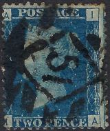 SG46 2d Blue Plate 13 (IA)