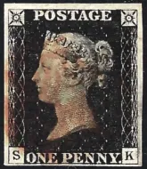 GB QV SG2 1d Black Plate 7 (SK)