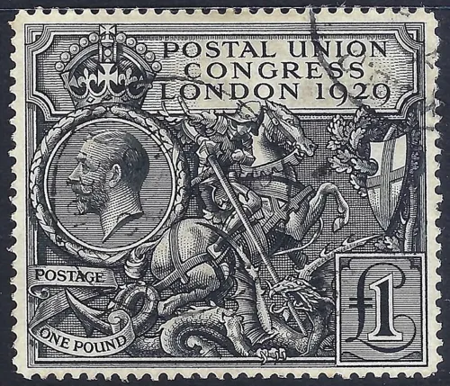 GB KBV SG438 £1 PUC (VFU)