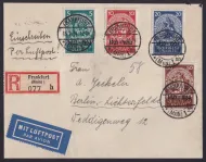 Germany 1933 SG.522-525 Welfare Fund Cover Wmk Swastika