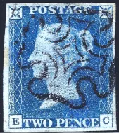 SG.5 2d Blue Plate 1 (EC) with Neat Black MX