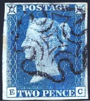SG.5 2d Blue Plate 1 (EC) with Neat Black MX