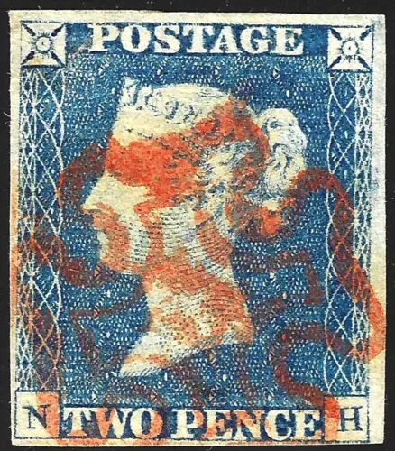 SG.5 2d Blue Plate 1 (TH) with Red MX