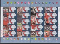 LS08 Smilers Sheet Football World Cup Royal Mail